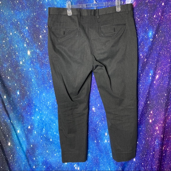 Express-Photographer Dark Gray Trousers size 34/30 - Picture 6 of 13